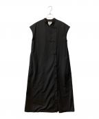 MARW UNITED ARROWSマルゥ ユナイテッドアローズ）の古着「コンビデザインワンピース」｜ブラック
