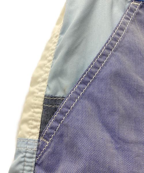 GANRYU（ガンリュウ）GANRYU (ガンリュウ) パッチワークスイムショーツ ブルー サイズ:Mの古着・服飾アイテム