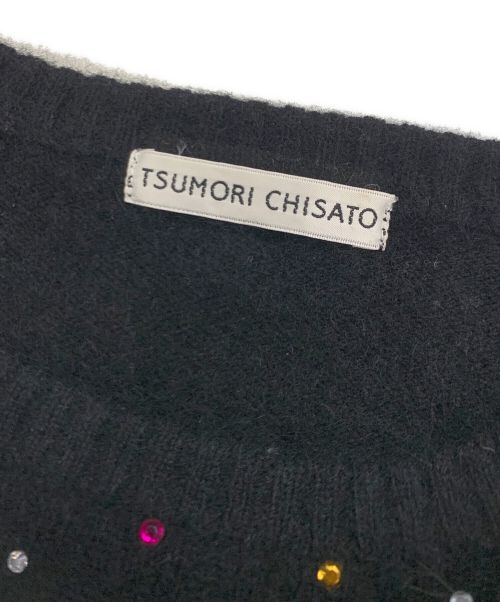 tsumori chisato（ツモリチサト）tsumori chisato (ツモリチサト) コスモガールニット ブラック サイズ:2の古着・服飾アイテム