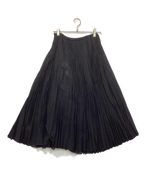 PONTI（ポンティ）PONTI (ポンティ) プリーツスカート ブラック サイズ:F 未使用品の古着・服飾アイテム