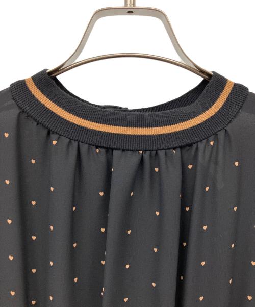 MUVEIL（ミュベール）MUVEIL (ミュベール) CONVERSE TOKYO (コンバーストウキョウ) プリーツワンピース ブラック サイズ:F　の古着・服飾アイテム