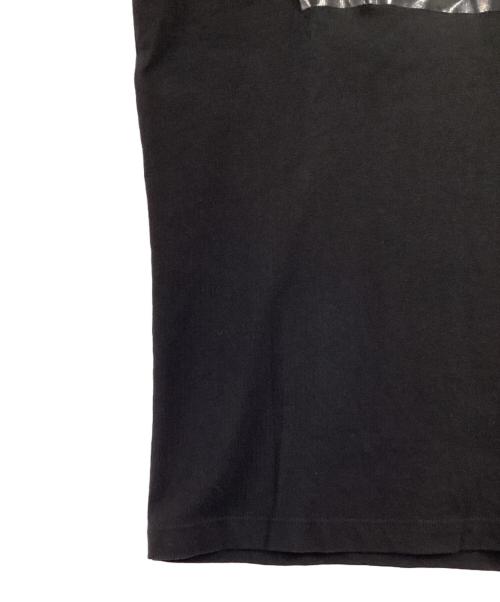 MONCLER（モンクレール）MONCLER (モンクレール) MAGLIA T-SHIRT（モンクレールロゴカットソー） ブラック サイズ:Mの古着・服飾アイテム
