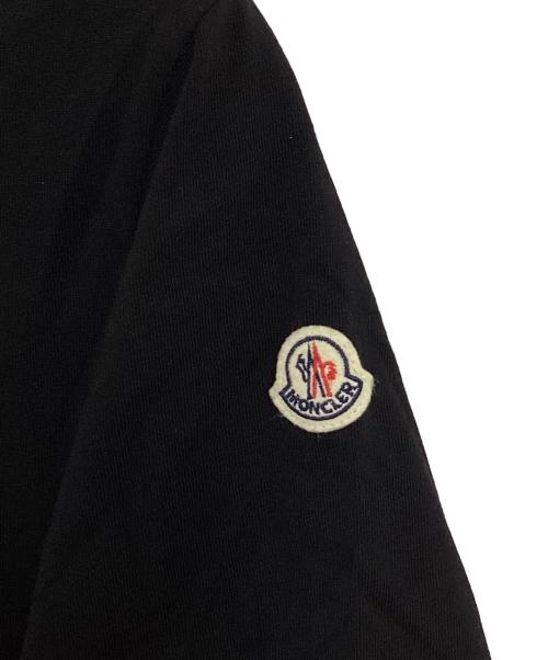 MONCLER（モンクレール）MONCLER (モンクレール) MAGLIA T-SHIRT（モンクレールロゴカットソー） ブラック サイズ:Mの古着・服飾アイテム