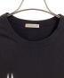 中古・古着 MONCLER (モンクレール) MAGLIA T-SHIRT（モンクレールロゴカットソー） ブラック サイズ:M：15000円