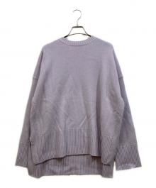 ADORE（アドーア）の古着「ウールカシミヤプルオーバーニット」｜パープル