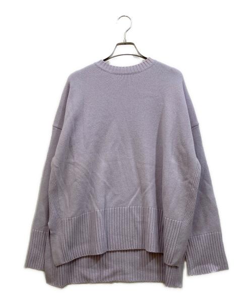 ADORE（アドーア）ADORE (アドーア) ウールカシミヤプルオーバーニット パープル サイズ:38の古着・服飾アイテム