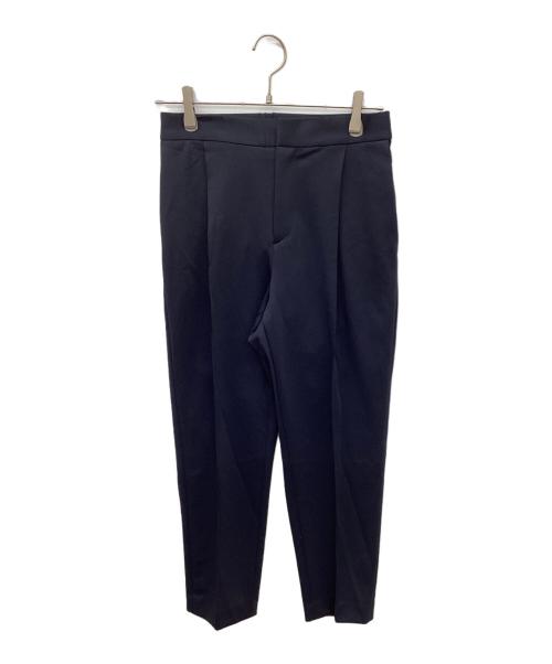 UNITED ARROWS（ユナイテッドアローズ）UNITED ARROWS (ユナイテッドアローズ) SPONGY タック テーパード パンツ ネイビー サイズ:40 未使用品の古着・服飾アイテム