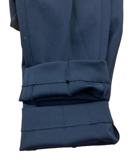 UNITED ARROWS（ユナイテッドアローズ）UNITED ARROWS (ユナイテッドアローズ) SPONGY タック テーパード パンツ ネイビー サイズ:40 未使用品の古着・服飾アイテム