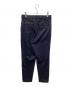 UNITED ARROWS (ユナイテッドアローズ) SPONGY タック テーパード パンツ ネイビー サイズ:40 未使用品：6000円