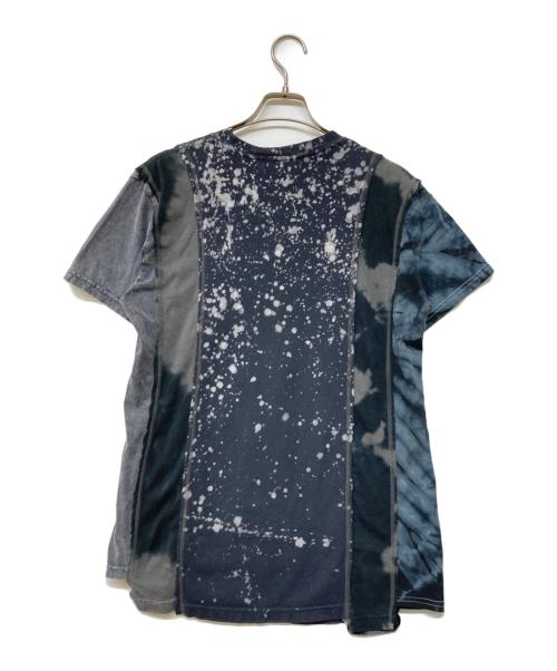 Rebuild by Needles（リビルドバイニードルス）Rebuild by Needles (リビルドバイニードルス) 再構築Tシャツ ブラック サイズ:Sの古着・服飾アイテム