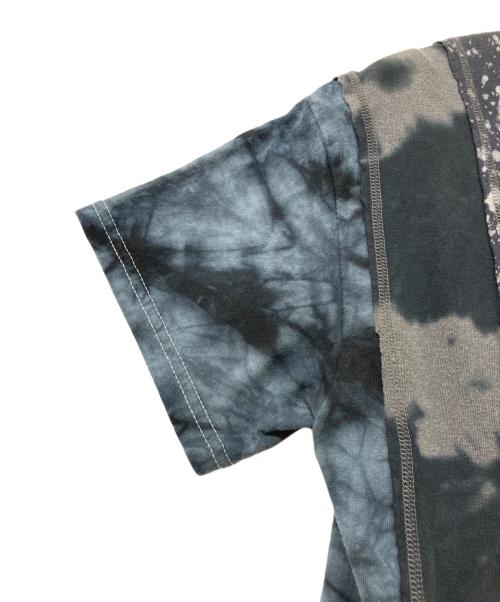 Rebuild by Needles（リビルドバイニードルス）Rebuild by Needles (リビルドバイニードルス) 再構築Tシャツ ブラック サイズ:Sの古着・服飾アイテム