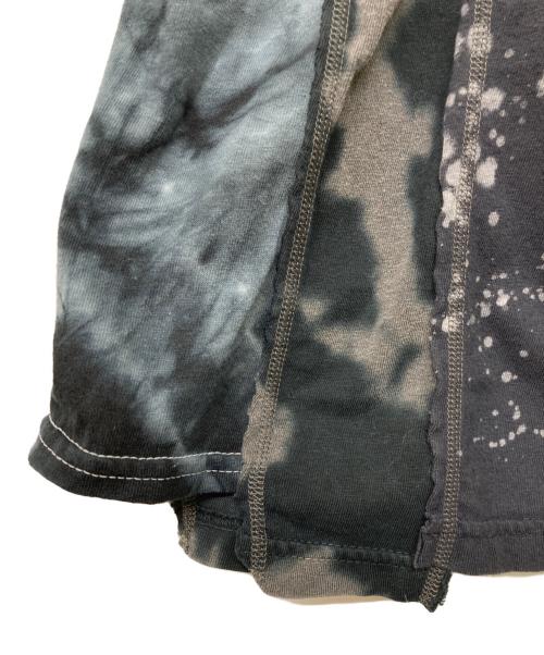 Rebuild by Needles（リビルドバイニードルス）Rebuild by Needles (リビルドバイニードルス) 再構築Tシャツ ブラック サイズ:Sの古着・服飾アイテム