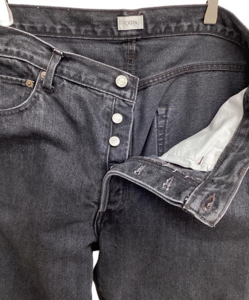 CIOTA（シオタ）CIOTA (シオタ) デニムパンツ ブラック サイズ:SIZE 86cm (W34)の古着・服飾アイテム