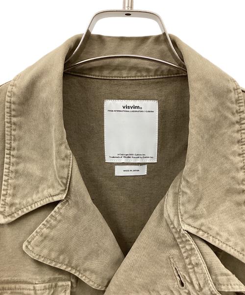 VISVIM（ビズビム）VISVIM (ビズビム) ACHSE JACKET オリーブ サイズ:1の古着・服飾アイテム