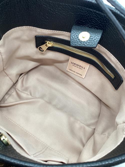 LORISTELLA（ロリステッラ）LORISTELLA (ロリステッラ) 2WAYショルダーバッグ ブラックの古着・服飾アイテム