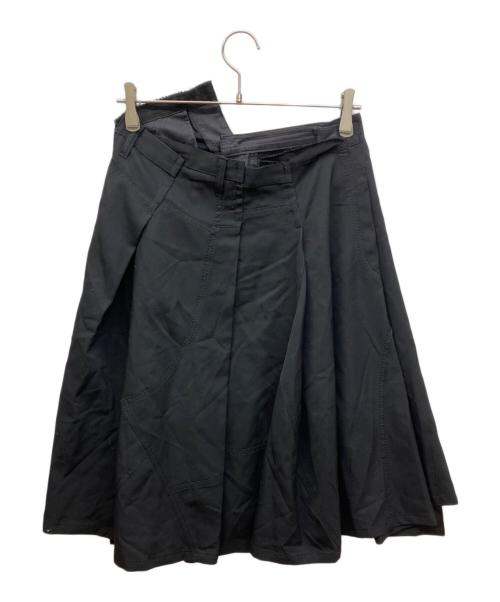 tricot COMME des GARCONS（トリココムデギャルソン）tricot COMME des GARCONS (トリココムデギャルソン) 変形スカート ブラック サイズ:Mの古着・服飾アイテム