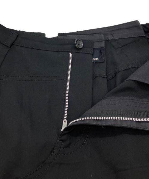 tricot COMME des GARCONS（トリココムデギャルソン）tricot COMME des GARCONS (トリココムデギャルソン) 変形スカート ブラック サイズ:Mの古着・服飾アイテム