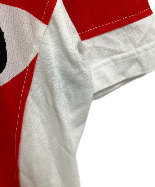 COMME des GARCONS（コムデギャルソン）COMME des GARCONS (コムデギャルソン) プリントTシャツ レッド サイズ:Mの古着・服飾アイテム