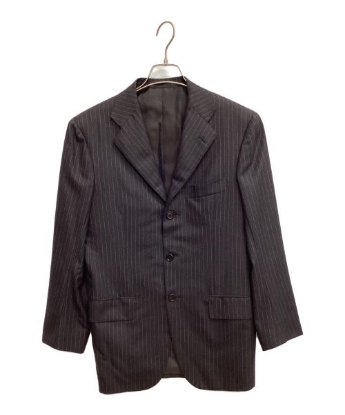 kiton（キートン）kiton (キートン) セットアップスーツ ブラウン サイズ:8Rの古着・服飾アイテム