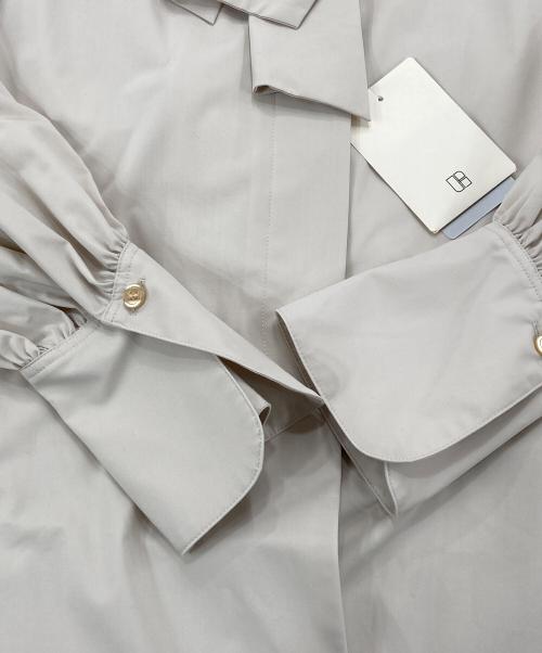 IENA（イエナ）IENA (イエナ) ＆NAVYタイプライターボウタイブラウス ベージュ サイズ:F 未使用品の古着・服飾アイテム