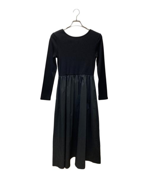 UNITED ARROWS TOKYO（ユナイテッドアローズトウキョウ）UNITED ARROWS TOKYO (ユナイテッドアローズトウキョウ) フィット＆フレア 2WAY ワンピース　1526-222-3645 ブラック サイズ:38 未使用品の古着・服飾アイテム