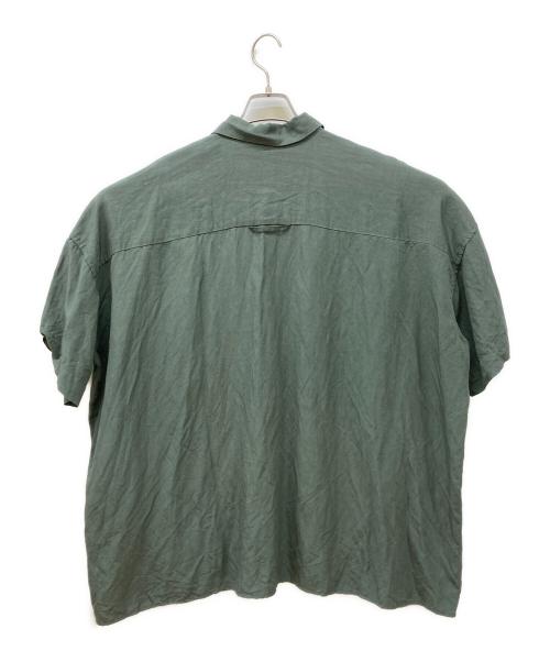 Dulcamara（ドゥルカマラ）Dulcamara (ドゥルカマラ) ショートスリーブビッグシャツ グリーン サイズ:1の古着・服飾アイテム