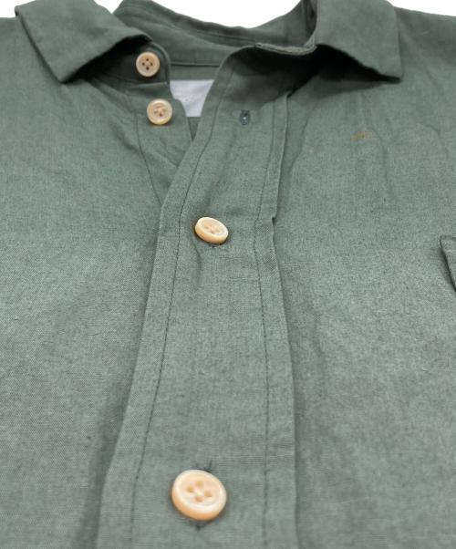 Dulcamara（ドゥルカマラ）Dulcamara (ドゥルカマラ) ショートスリーブビッグシャツ グリーン サイズ:1の古着・服飾アイテム