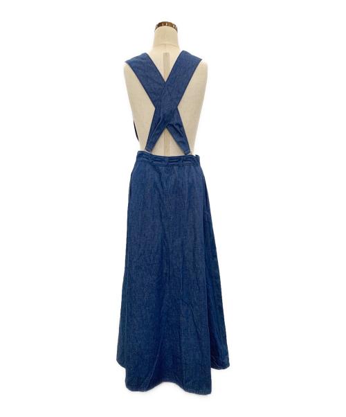 JUN MIKAMI（ジュン ミカミ）JUN MIKAMI (ジュン ミカミ) DENIM JUMPER SKIRT インディゴ サイズ:-の古着・服飾アイテム