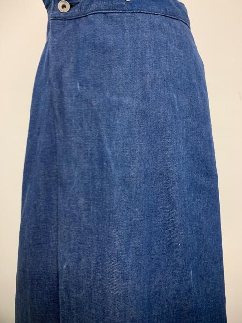 JUN MIKAMI（ジュン ミカミ）JUN MIKAMI (ジュン ミカミ) DENIM JUMPER SKIRT インディゴ サイズ:-の古着・服飾アイテム