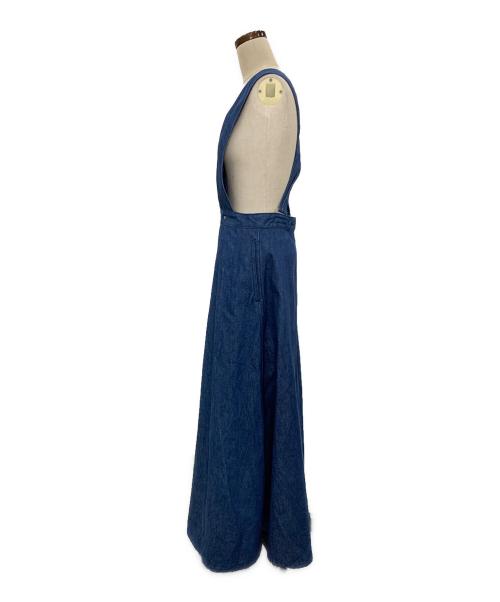 JUN MIKAMI（ジュン ミカミ）JUN MIKAMI (ジュン ミカミ) DENIM JUMPER SKIRT インディゴ サイズ:-の古着・服飾アイテム