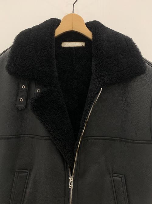 LEINWANDE（ラインヴァンド）LEINWANDE (ラインヴァンド) B-3 Over Vest ブラック サイズ:Fの古着・服飾アイテム