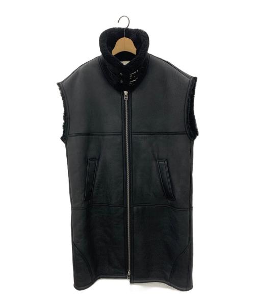 LEINWANDE（ラインヴァンド）LEINWANDE (ラインヴァンド) B-3 Over Vest ブラック サイズ:Fの古着・服飾アイテム