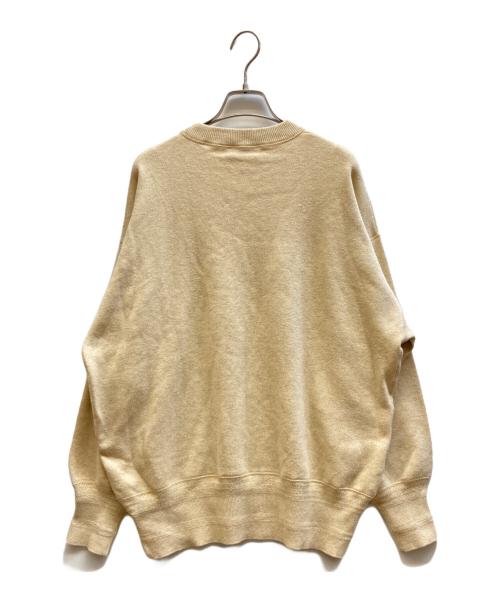 HYKE（ハイク）HYKE (ハイク) クルーネックニット ベージュ サイズ:1の古着・服飾アイテム