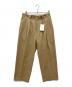 6(ROKU) BEAUTY&YOUTH（ロク ビューティーアンドユース）の古着「BRUSHED PANTS/パンツ」｜ベージュ