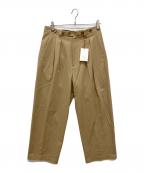 6(ROKU) BEAUTY&YOUTHロク ビューティーアンドユース）の古着「BRUSHED PANTS/パンツ」｜ベージュ