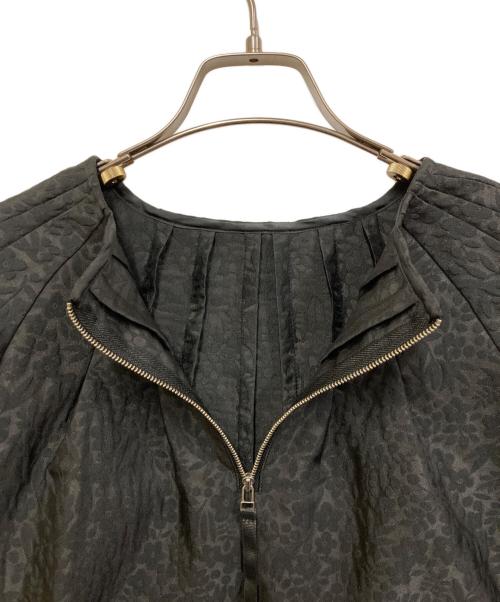 anplegant（アンプレガント）Anplegant (アンプレガント) ジャガードブラウス ブラック サイズ:FREEの古着・服飾アイテム