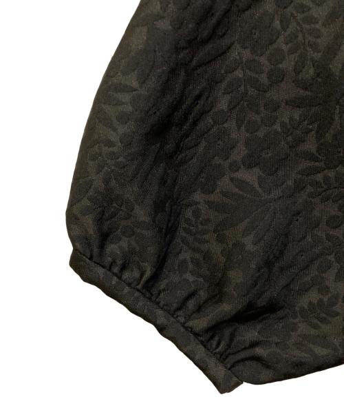 anplegant（アンプレガント）Anplegant (アンプレガント) ジャガードブラウス ブラック サイズ:FREEの古着・服飾アイテム