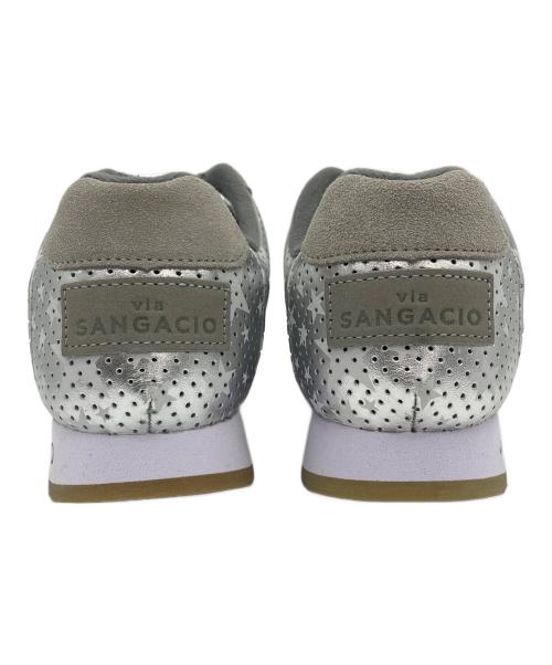 via SANGACIO（ヴィア・サンガチオ）via SANGACIO (ヴィア・サンガチオ) にゅ～ずMOM『SILVER STAR』 グレー×シルバー サイズ:23cmの古着・服飾アイテム