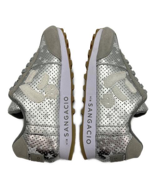 via SANGACIO（ヴィア・サンガチオ）via SANGACIO (ヴィア・サンガチオ) にゅ～ずMOM『SILVER STAR』 グレー×シルバー サイズ:23cmの古着・服飾アイテム