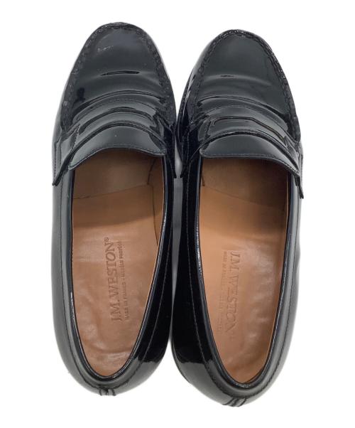 J.M.WESTON（ジェイエムウエストン）J.M.WESTON (ジェイエムウエストン) シグネチャーローファー ブラック サイズ:3Cの古着・服飾アイテム