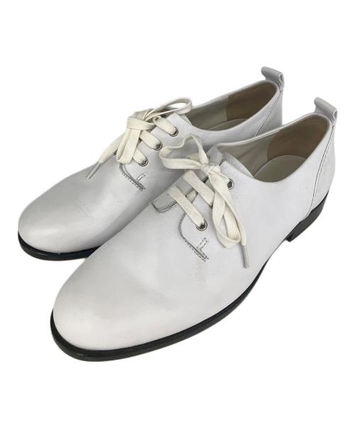 JIL SANDER NAVY（ジルサンダー ネイビー）JIL SANDER NAVY (ジルサンダー ネイビー) レースアップシューズ ホワイト サイズ:SIZE35の古着・服飾アイテム