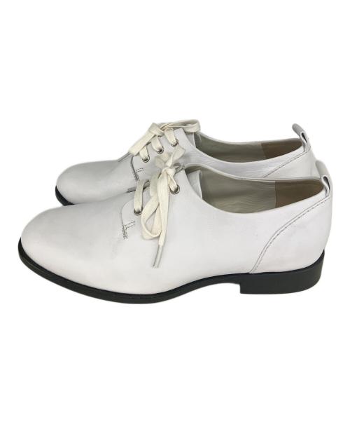 JIL SANDER NAVY（ジルサンダー ネイビー）JIL SANDER NAVY (ジルサンダー ネイビー) レースアップシューズ ホワイト サイズ:SIZE35の古着・服飾アイテム