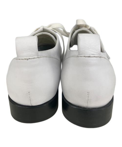 JIL SANDER NAVY（ジルサンダー ネイビー）JIL SANDER NAVY (ジルサンダー ネイビー) レースアップシューズ ホワイト サイズ:SIZE35の古着・服飾アイテム