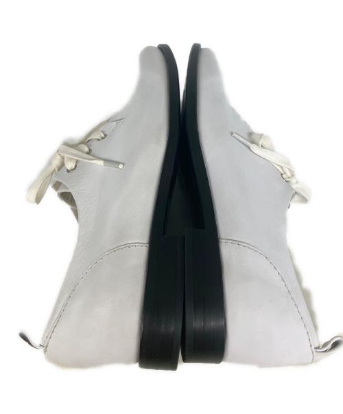 JIL SANDER NAVY（ジルサンダー ネイビー）JIL SANDER NAVY (ジルサンダー ネイビー) レースアップシューズ ホワイト サイズ:SIZE35の古着・服飾アイテム