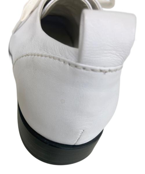 JIL SANDER NAVY（ジルサンダー ネイビー）JIL SANDER NAVY (ジルサンダー ネイビー) レースアップシューズ ホワイト サイズ:SIZE35の古着・服飾アイテム
