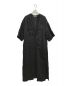 EBURE（エブール）の古着「リネンガウンワンピース」｜ブラック