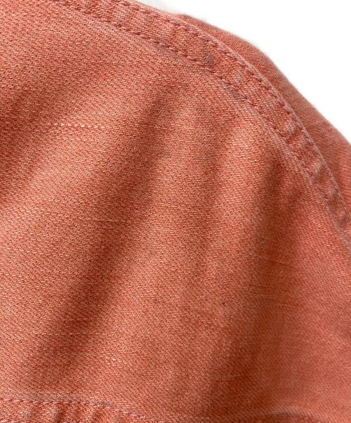 MM6 Maison Margiela（エムエムシックスメゾンマルジェラ）MM6 Maison Margiela (エムエムシックス メゾンマルジェラ) オーバーサイズデニムシャツ S32AA0186 ピンク サイズ:40の古着・服飾アイテム