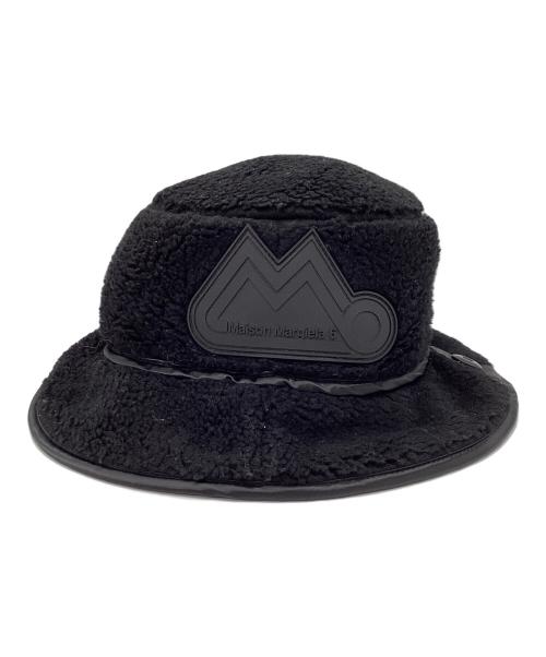 MM6 Maison Margiela（エムエムシックスメゾンマルジェラ）MM6 Maison Margiela (エムエムシックスメゾンマルジェラ) ボアバケットハット ブラック サイズ:Ｓの古着・服飾アイテム