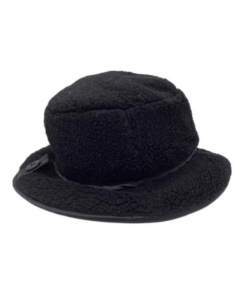 MM6 Maison Margiela（エムエムシックスメゾンマルジェラ）MM6 Maison Margiela (エムエムシックスメゾンマルジェラ) ボアバケットハット ブラック サイズ:Ｓの古着・服飾アイテム