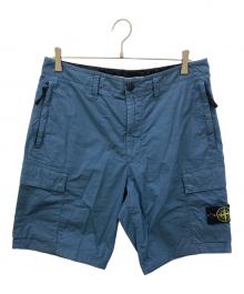 STONE ISLAND（ストーンアイランド）の古着「Garment Dyed Cargo Bermuda Shorts」｜ブルー
